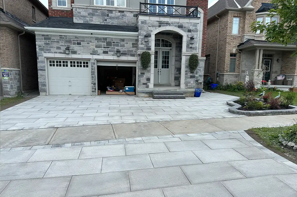 residential driveway construction